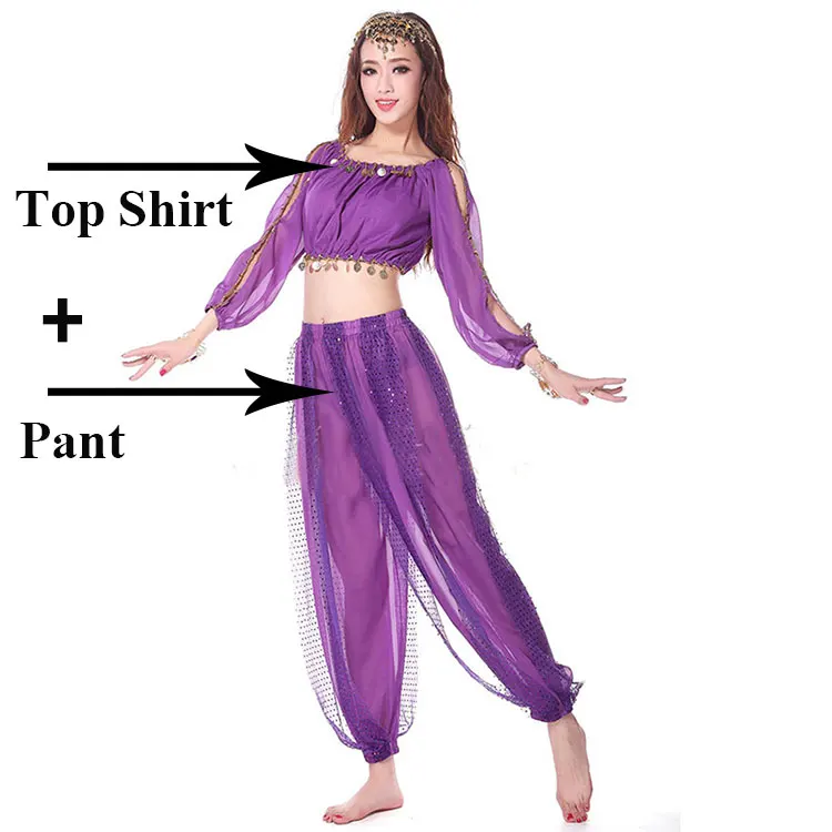 purple belly dance dress in pakistan | pakistani belly dance costume | belly dancer dress