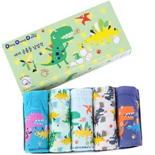 5 шт./партия, нижнее белье для маленьких мальчиков с мультяшным автомобилем, детские трусы-боксеры, нижнее белье для мальчиков, штаны для подростков, От 2 до 13 лет для мальчиков