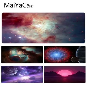 

MaiYaCa Personalized Cool Fashion Nebula Artwork Beautiful Anime Mouse Mat Size for 300x600x2mm and 300x900x2mm Mousepad