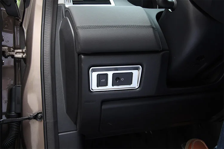 Для Land Rover Дискавери Спорт- АБС-пластиковый интерьерный задний дверь украшение рамка отделка автомобильные аксессуары