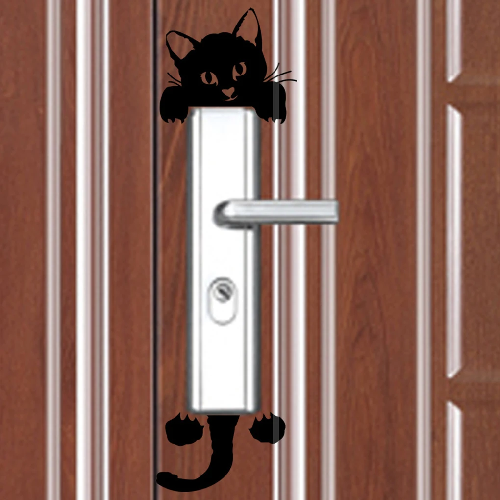 

DIY Cute Black Cat Switch Decal Wallpaper Wall Stickers for Home Decoration