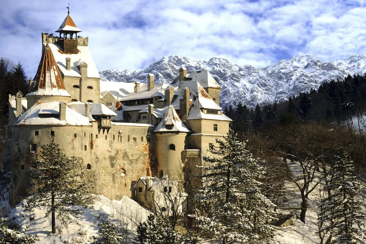8 frame inch cm in Castles Bran Winter Mountains Transylvania Snow Romania 8 frame inch cm in Castles Bran Winter Mountains Transylvania Snow Romania