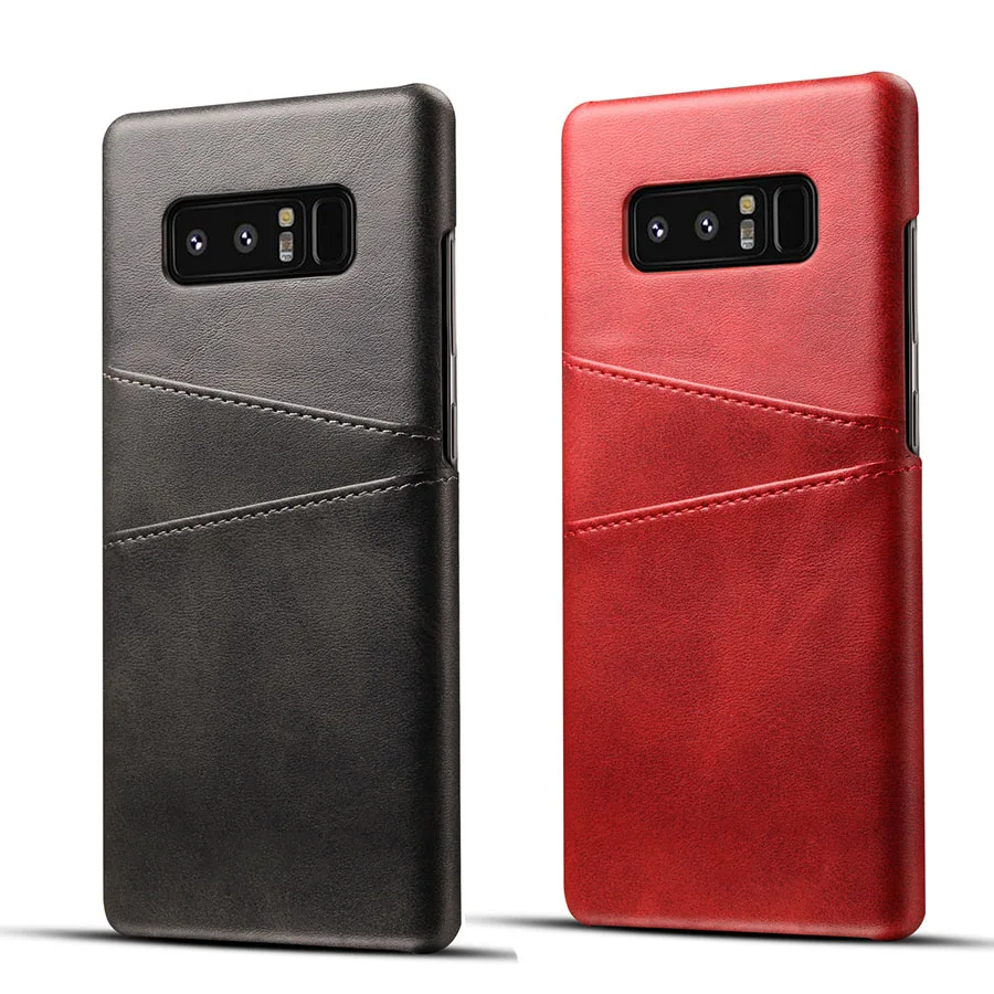 

Genuine Real Leather Case For Galaxy Note 8 9 Note9 S9 Plus S8 S7 Edge A8 A6 J6 J8 Wallet Back Cover For iPhone X 8 7 Huawei P20