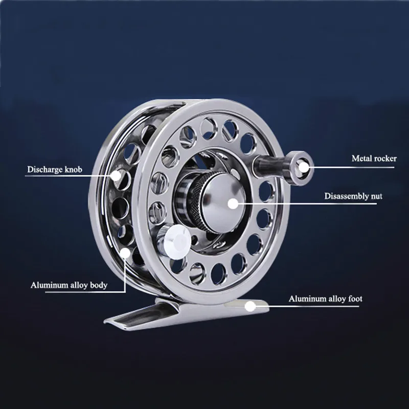 

2019 New Arrival Full Metal Raft Fly Fishing Wheel Left/Right Interchangeable Ice Fishing Reel Spinning Wheel Shop Online