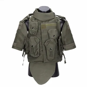 

OTV Airsoft Tactical Vest Camouflage Body Armor Combat Vest With Pouch/Pad USMC Military Molle Assault Plate Carrier Vests