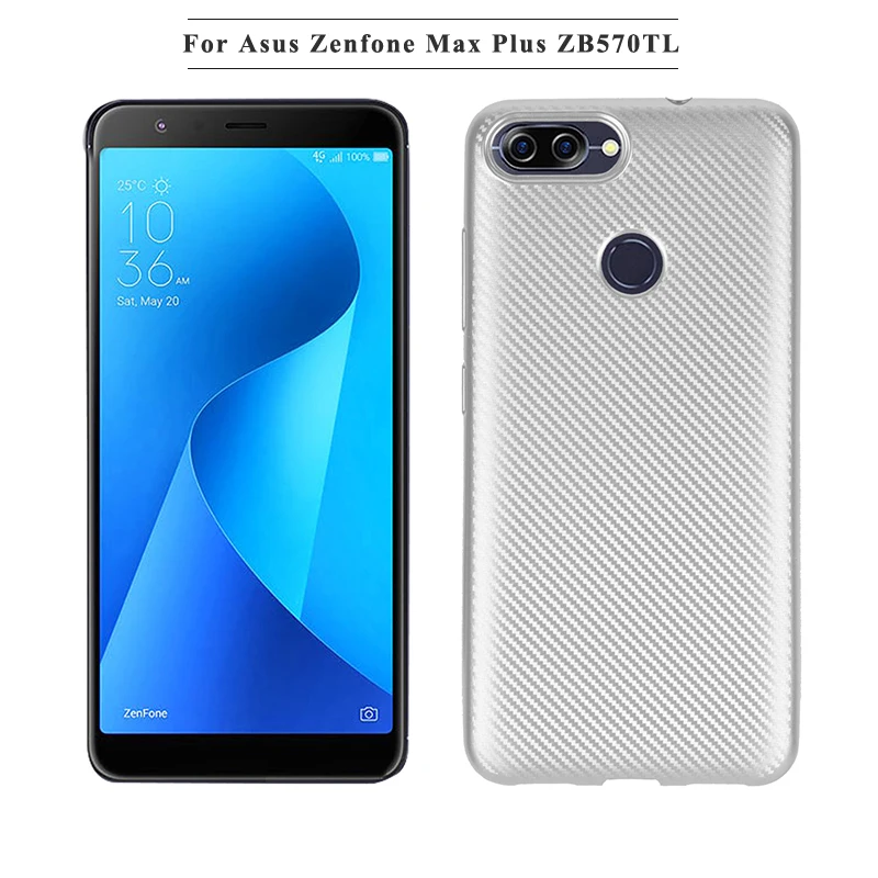 carbon fiber silicone case zenfone max plus zb570tl (9)