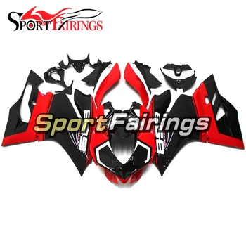 

Complete Motorcycle Fairings for Ducati 899 1199 2012 2013 12 13 ABS Plastic Injection Body Kit Red Black Bodywork Panels Hulls
