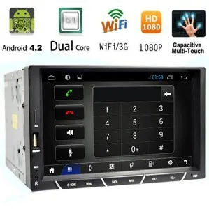 Discount 2015 HOT sale GPS Navigation 2 DIN Car gps stereos 6.2