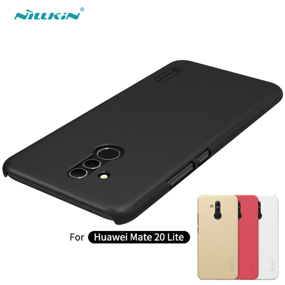 Чехол для Huawei Mate 20 Lite матовый чехол Nillkin жесткая задняя крышка бампер ПК