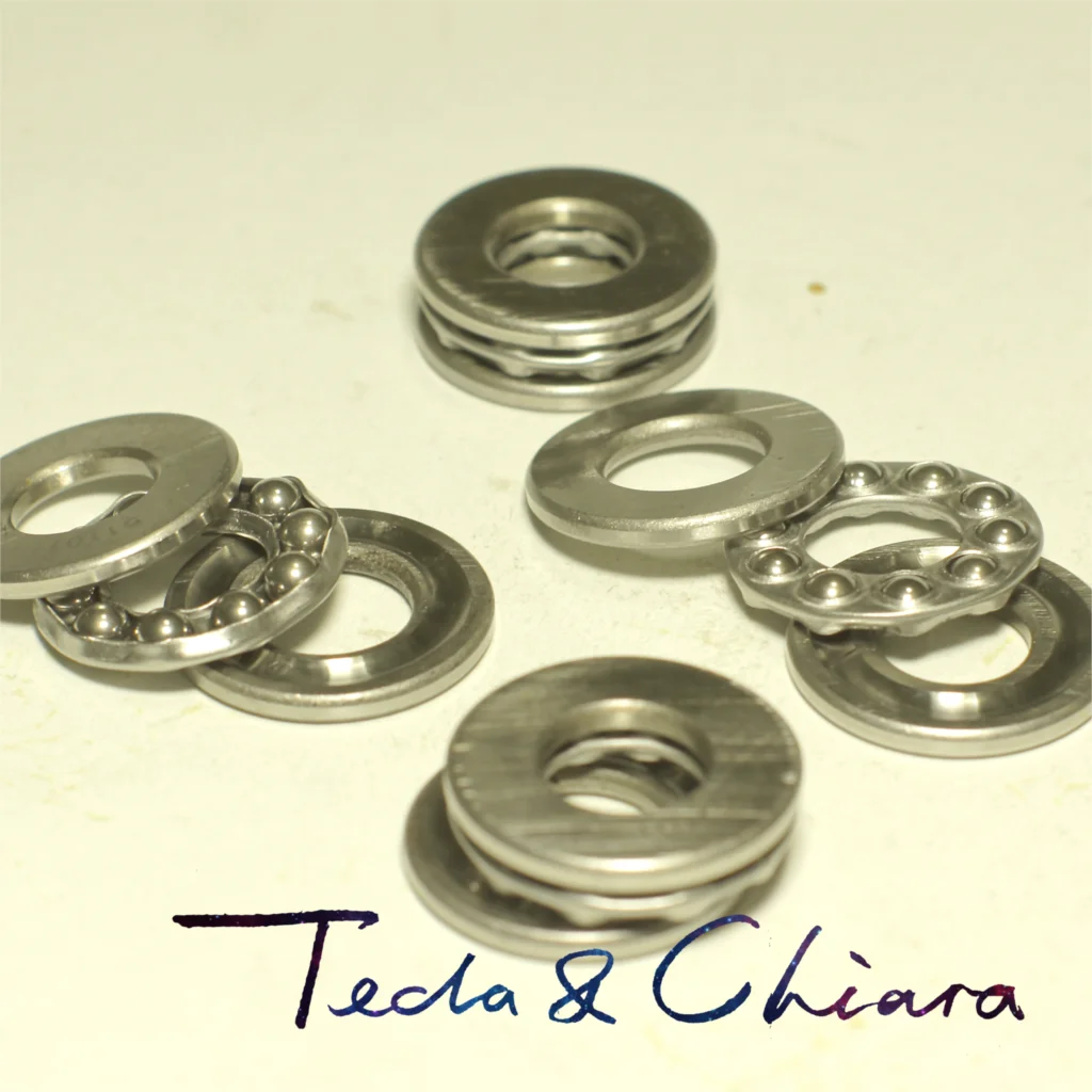 

1Pc / 1Piece 51102 15 x 28 x 9 mm Axial Ball Thrust Bearing 3-Parts * 3-in-1 Plane High Quality