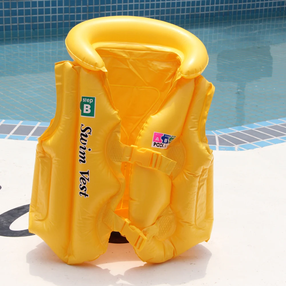 

Life Vest For Kid Survival Safety Float Inflatable Swimming Vest Children Jacket Swimming Boating Drifting Safety Swimsuit Vests