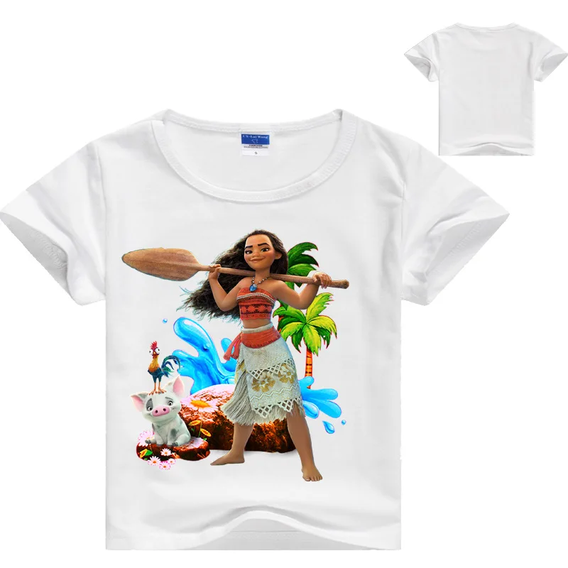 2017 Princesa Moana Traje Niños Camiseta Para Las Niñas Nuevo película Ropa Moana Camisa de La Muchacha T Camisa De Ropa|t-shirt for baby|girl t-shirtchildren girl t-shirt - AliExpress