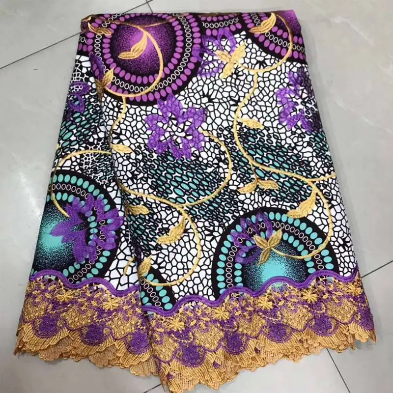 Последняя кружевная ткань в африканском стиле вышитая африканская гипюровая французская кружевная ткань африканская восковая Embroidere кружевная ткань
