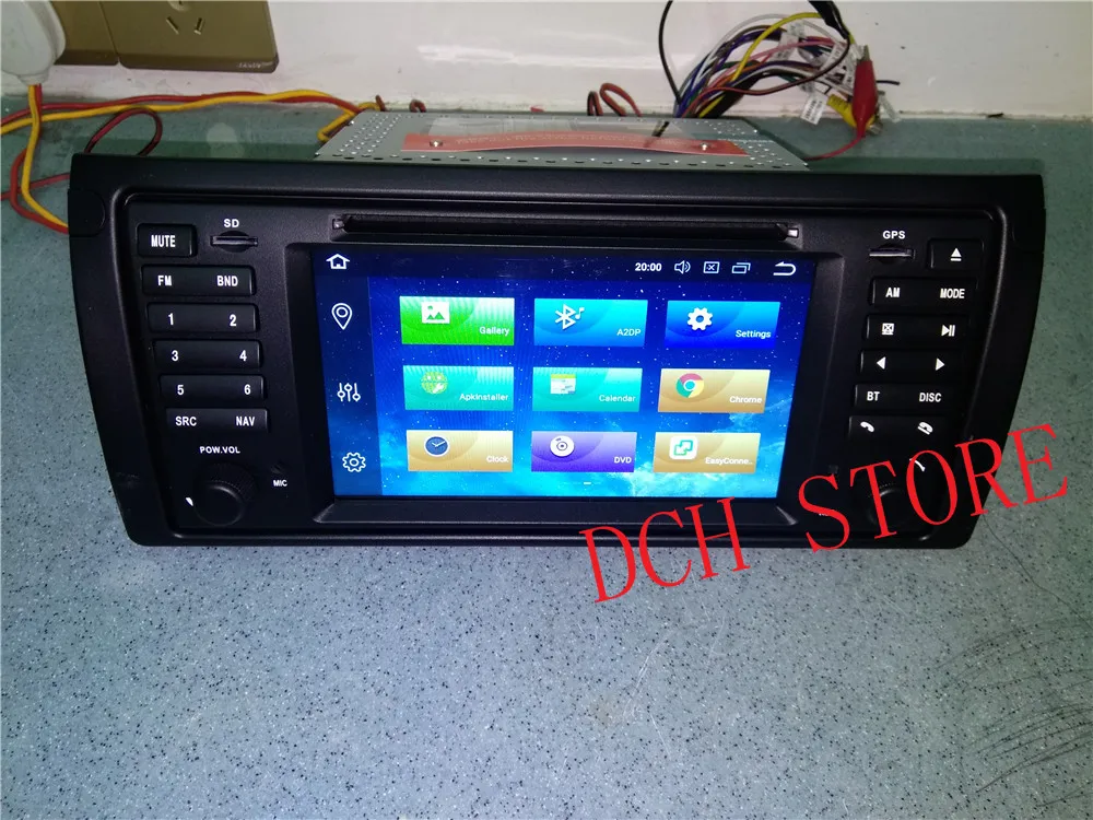 Discount Android 9.0 8 CORE octa core eight android Car dvd player gps navigation radio For BMW E39 X5 E53 RAM stereo headunits carplay 24