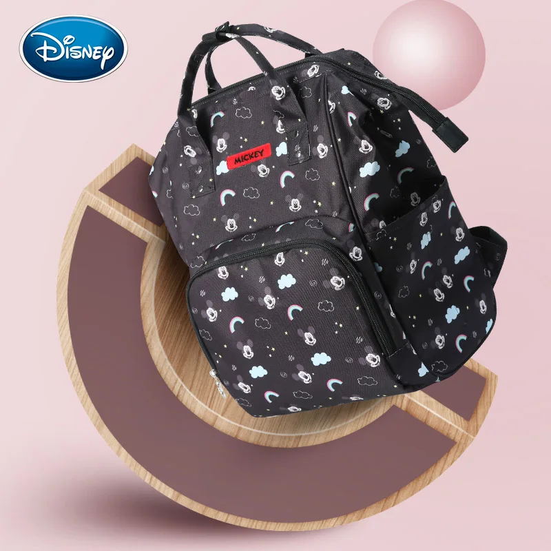 Модная детская сумка Disney большой рюкзак для подгузников органайзер сумки мам