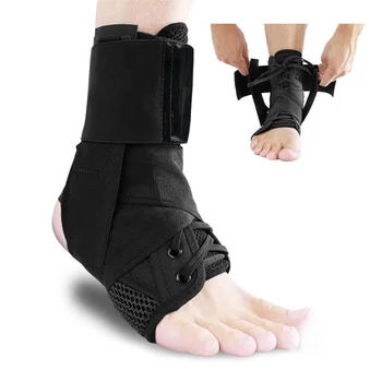 Sport Nieuwe Ankle Braces Bandage Bandjes Sport Veiligheid Verstelbare Comfortabele Compressie Enkel Protectors Ondersteunt Guard Voet Stab