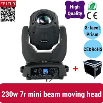 

4+fly case Professional DMX light mini beam 230w sharpy 7r beam or beam 230w moving head prism light
