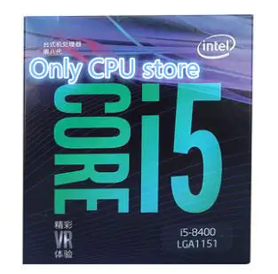 

Free shipping Intel Core i5 8 series Processor I5 8400 I5-8400 Boxed processor CPU LGA 1151-land FC-LGA 14 nanometers Six Core