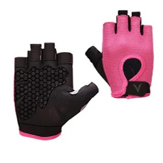 Перчатки для тренажерного зала для мужчин и женщин гантели для мужчин t турник тренировка запястья тренировка половина пальца движение Мужчины t Pull-up - Цвет: Breathable-pink