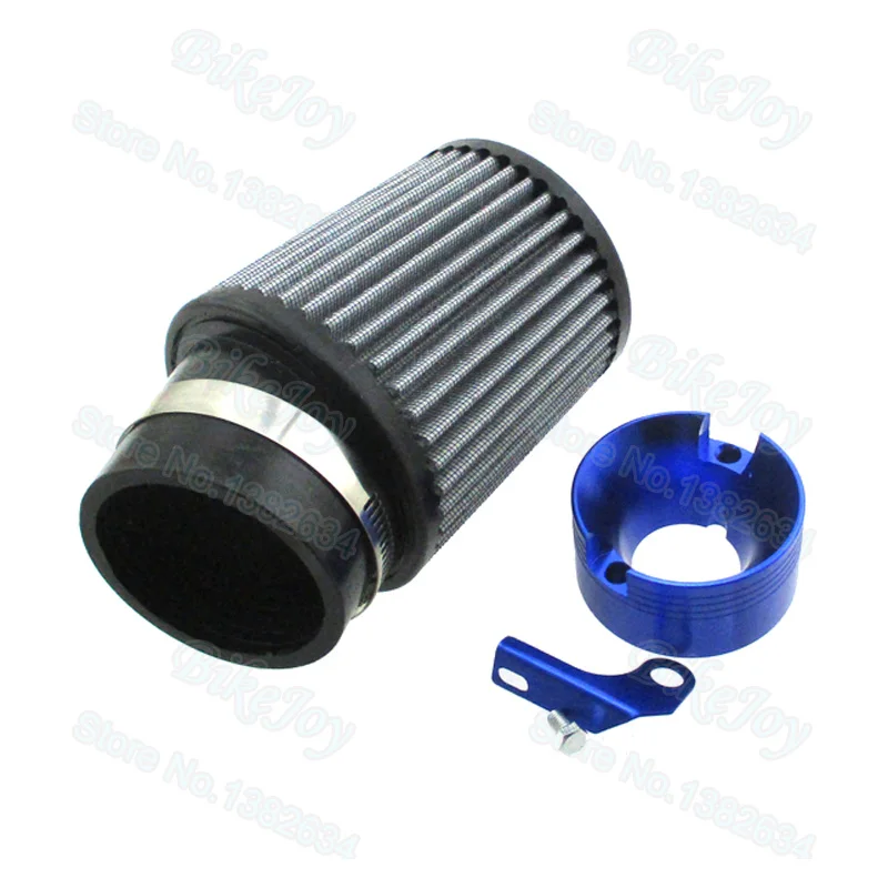 62mm Air Filter & Blue Adapter Kit For Predator 301cc 420cc Honda GX340