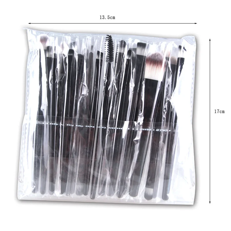 Clearance Sale 20 Pcs Brushes for Makeup Set Tools Make-up Makeup Brushes Foundation Blusher Powder Contour Eyeshadow Eyebrow (3)