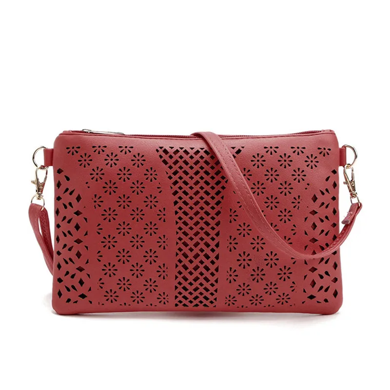 Maison Fabre Women Messenger Bags PU Hollow Out Crossbody Bags Shoulder Purse Handbags high quality  Drop shipping      X0822#307