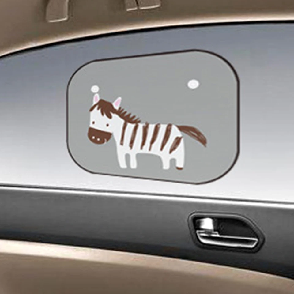 LENTAI автомобиля боковое окно тенты Чехлы животных антистатические для Citroen C4 hyundai Solaris I30 VW Polo T5 Ford Fiesta Fusion Mustang