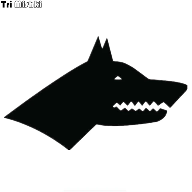 Tri Mishki HZX175 12.5*20cm car sticker Gokturk Flag turk turkey turkish wolf auto car stickers