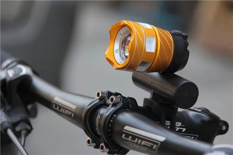 Excellent kava Bicycle Light Power Bank Waterproof USB Rechargeable Bike Light Side Warning Flashlight 700 Lumen 18650 2000mAh 5 Modes 36