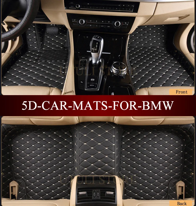 Автомобильные коврики для BMW 3/4/5/6/7X1X3X4X5X6 Z4 3D custom fit стайлинга автомобилей любых