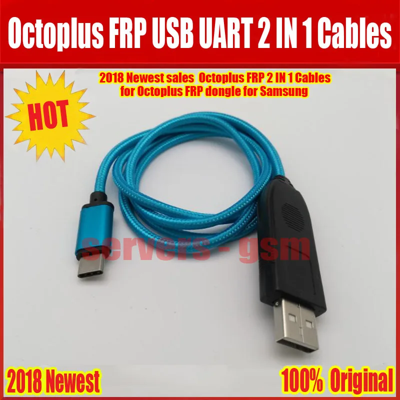 Новейший Octoplus FRP USB UART 2 в 1 кабель(micro+ type c) EFT UART кабель для Octoplus FRP Dongle, EFT Dongle для samsung