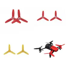 3-folha Lâminas Principais Rotores Hélices Props CW + CCW para Parrot Bebop Drone 3.0 BM88