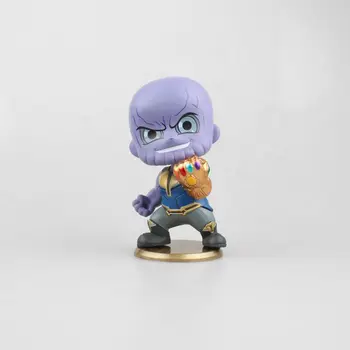 

The Avengers 3 Infinity War Legends Thanos Q Version Bobblehead Figure Action PVC Collection Model Toys 11cm