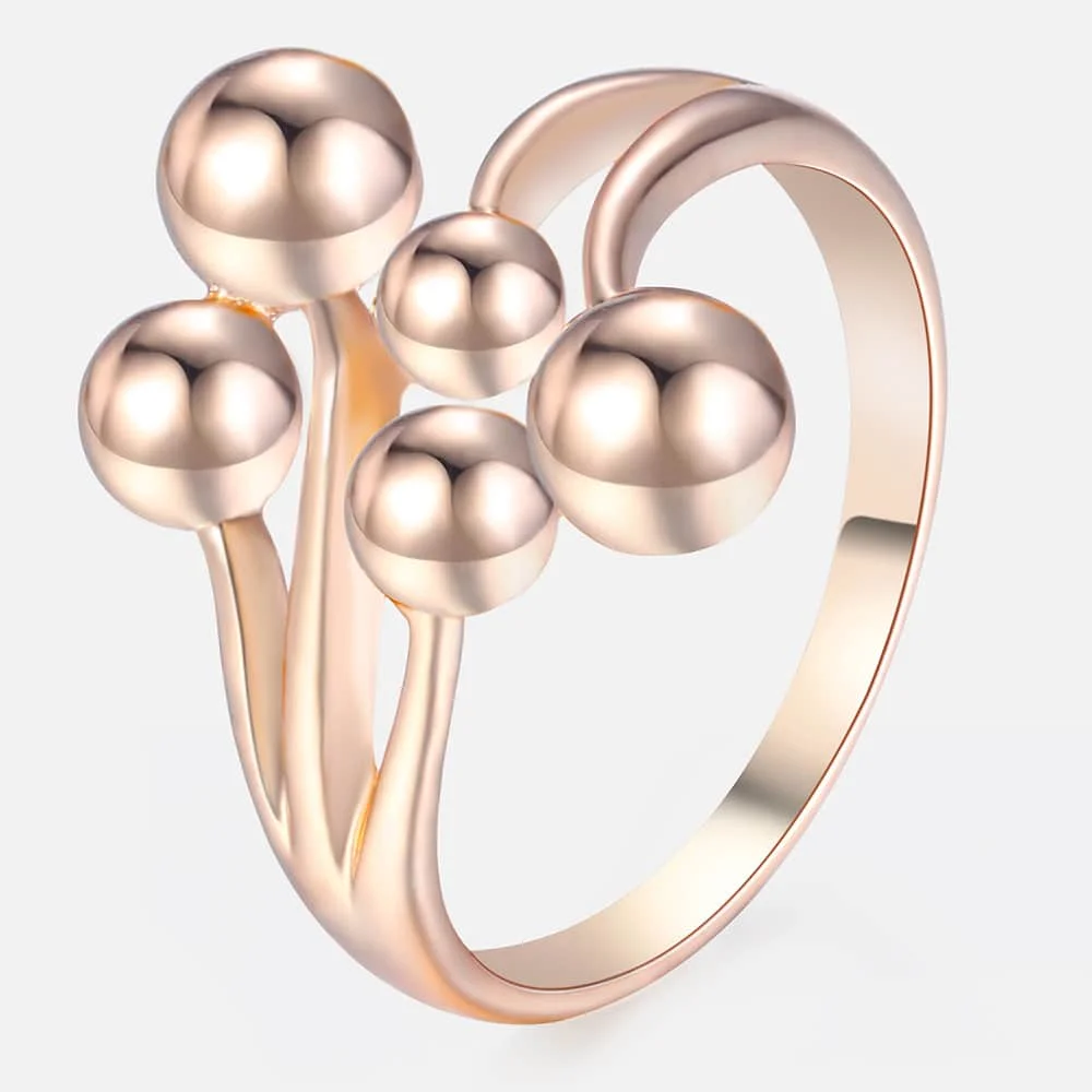 Женское Обручальное кольцо из розового золота 585 пробы|jewelry gift|women ringsrose gold |