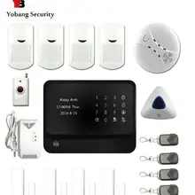Yobang безопасность Wi-Fi сигнализация Безопасность, охранная сигнализация переключатель защитник охранника домашняя сигнализация с PIR детектор дверная оконная сигнализация