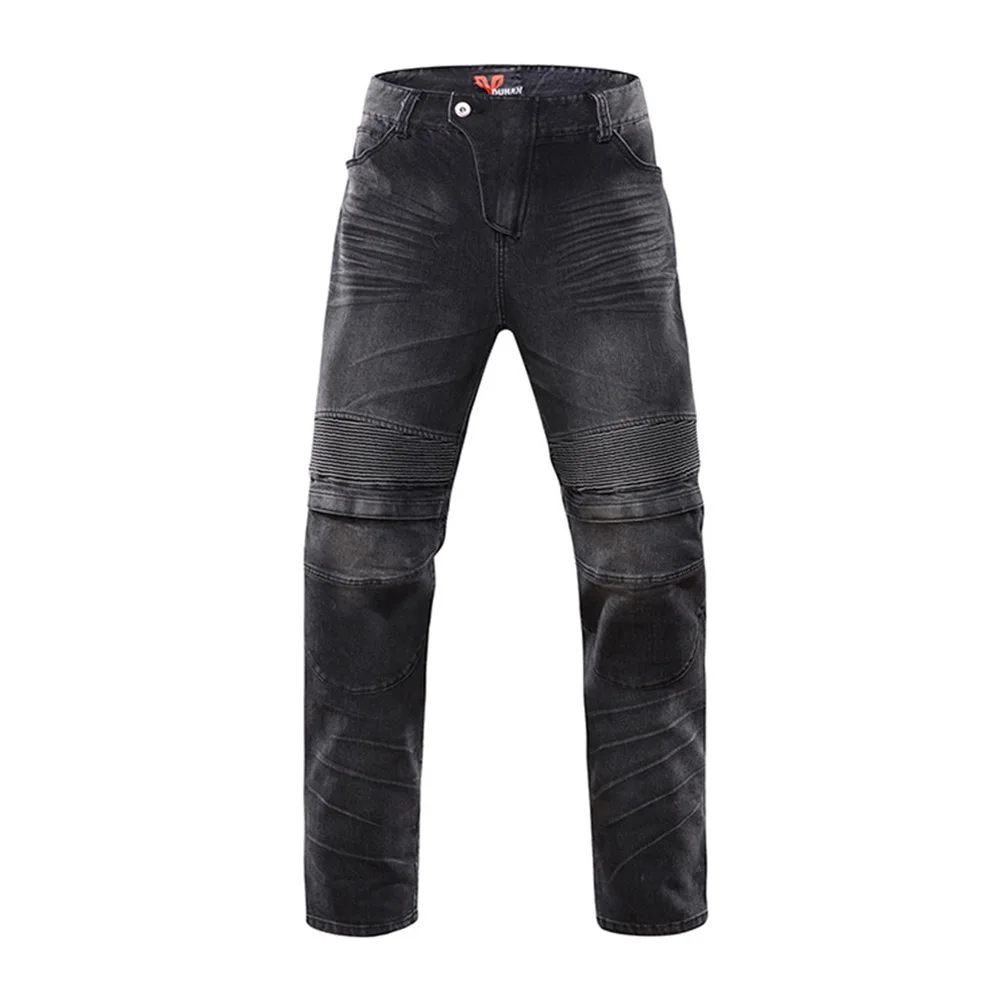 

Windproof Motorcycle Jeans Casual Pants Men's Motorbike Motocross Off-Road Knee Protective Moto Jeans Trousers