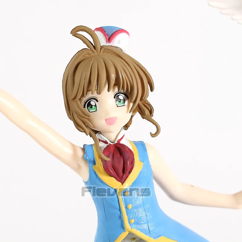 CardCaptor Сакура прозрачная карта Сакура КИНОМОТО ПВХ фигурка Коллекционная модель игрушки