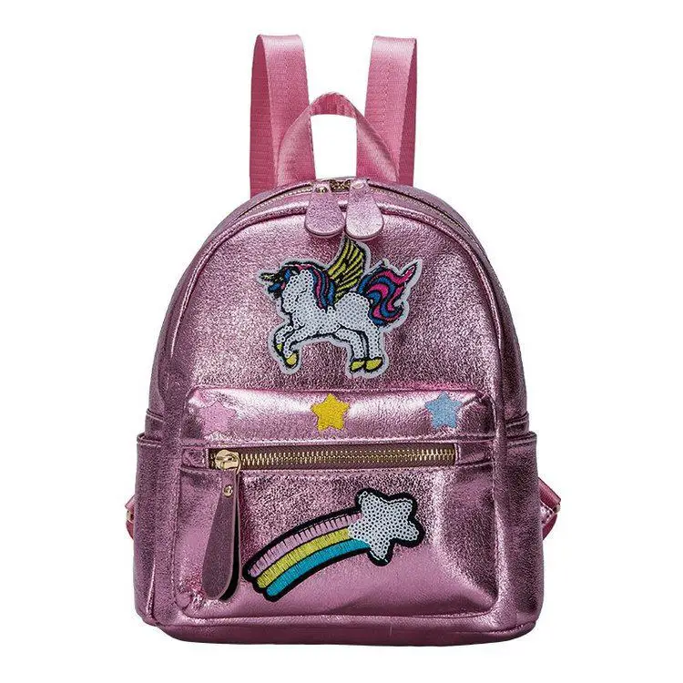 Детский рюкзак для девочек, голографические школьные сумки для девочек, школьные сумки, Детские рюкзаки, лазерная школьная сумка, Mochila Infantil - Цвет: fen se