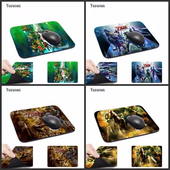 

Yuzuoan Customized The Legend of Zelda Silicone Pad to Mouse Game Size for 180*220*2mmAnd 200*250*2MM Gaming Samll Mousepads