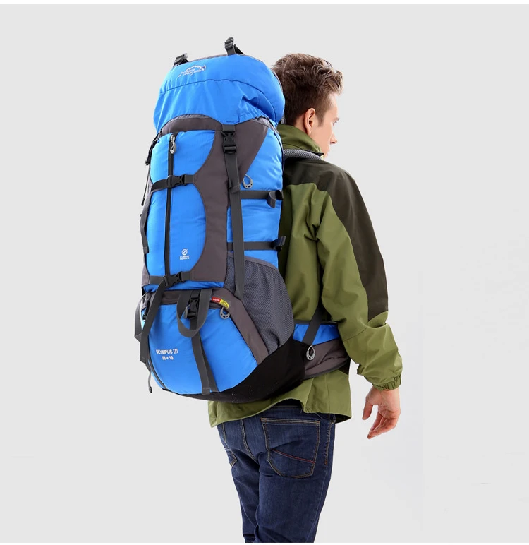 65L Large Capacity Backpack High quality Nylon Waterproof Travel bag Durable Multifunctional Rucksack For Outdoor Hiking Camping (7)