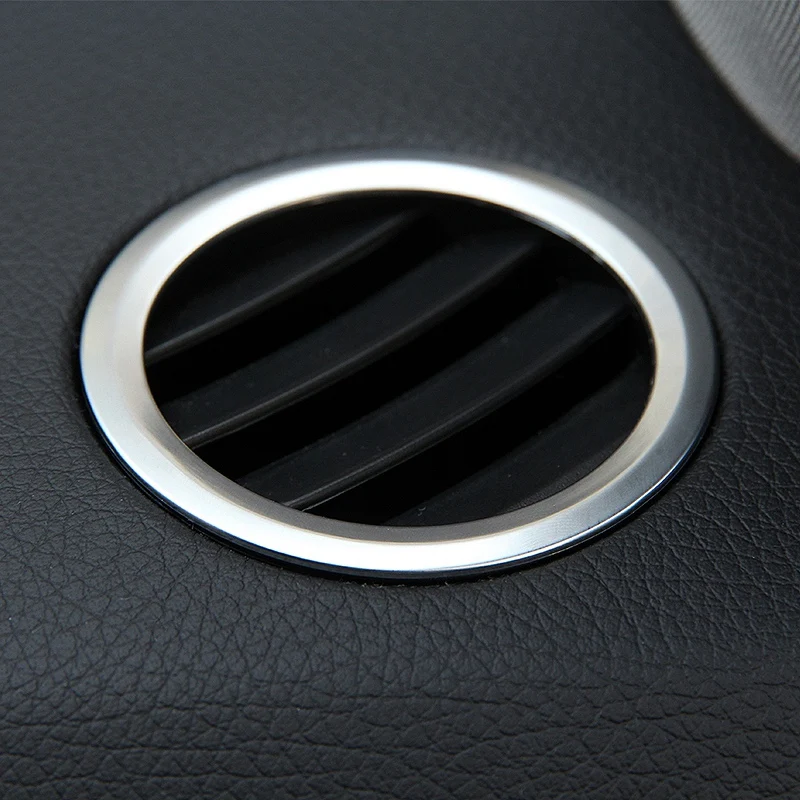 2 шт. интерьер Ac вентиляционное отверстие выход крышка отделка украшения для Mercedes Benz Glk X204 Ml W124 Gl X164 аксессуары стайлинга автомобилей