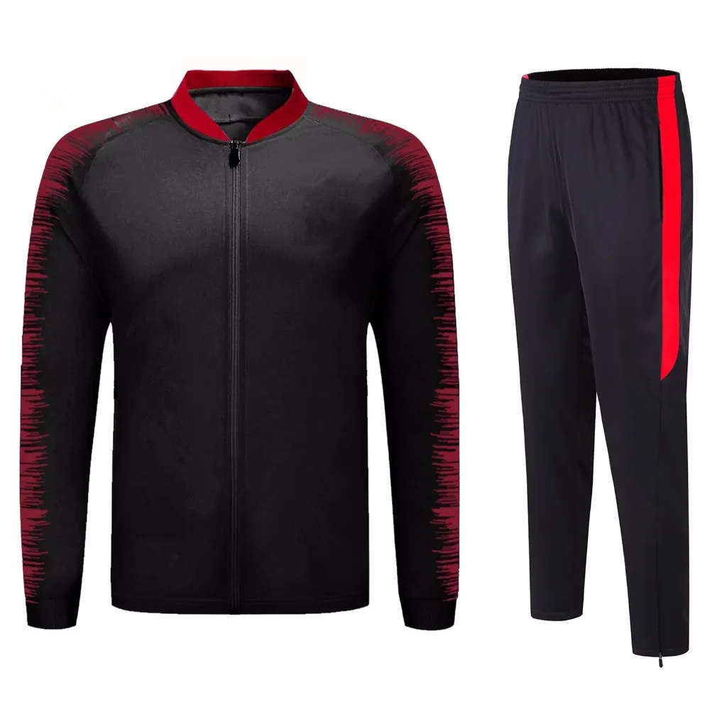 

New Kids Soccer Jerseys Sets Survetement Football Kit Futbol Running Jackets Adult Men Sports Training Tracksuit Uniforms Suit