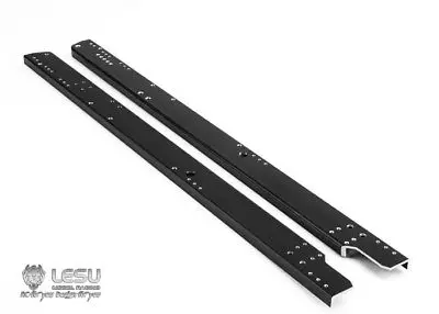 LESU CNC металлический вспомогательный шасси рельса 1/14 RC HN 6*6 F гидравлический