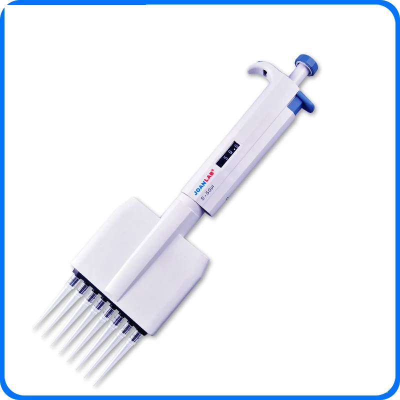 Multichannel Channel Manual Adjustable TopPette Pipette Pipettor Pipet 8 channel 12 channel