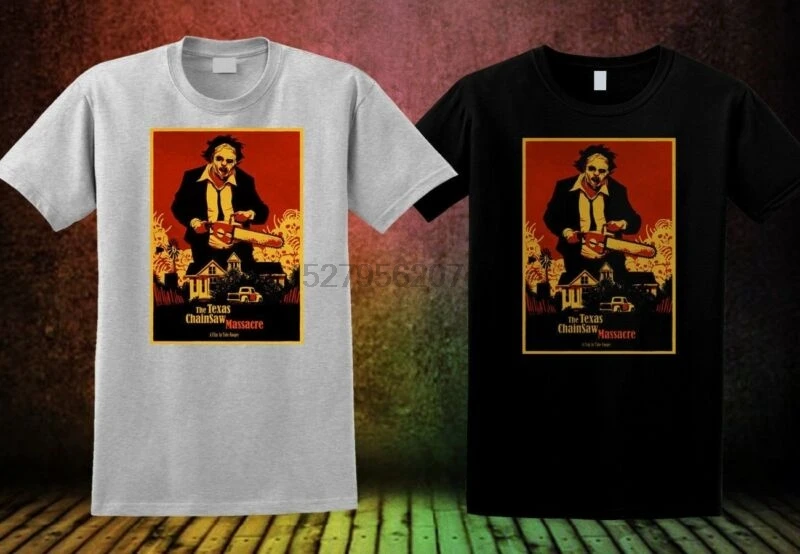 

NEW LEATHERFACE MASK THE TEXAS CHAINSAW MASSACRE T-SHIRT HORROR SHIRT 3 AN1