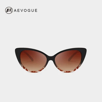 

AEVOGUE Sunglasses Women Cat Eye 2019 Fashion Chic Trending Brand Designer Vintage Female Sun Glasses Sexy UV400 AE0685