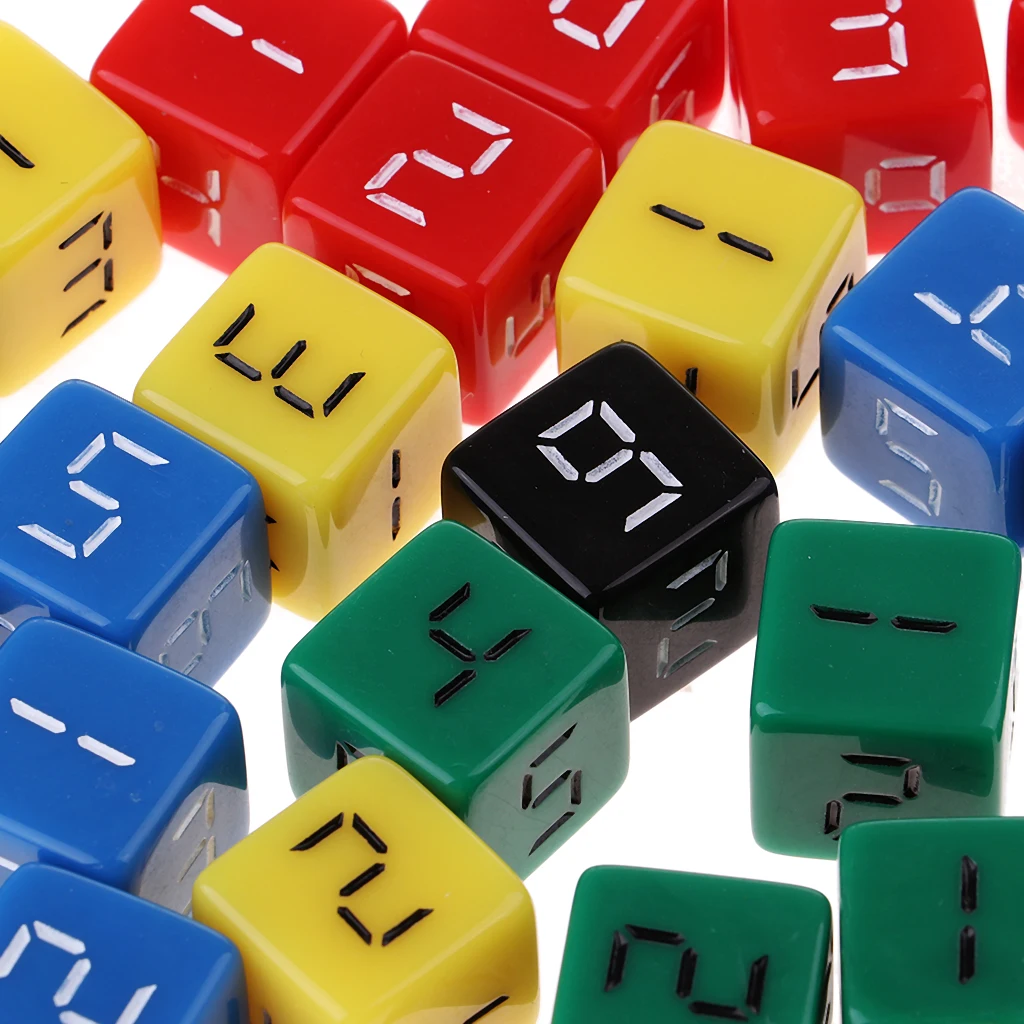 25x Acrylic Square Six Sided D6 Dices 16mm for KTV Shaker Cup Game Prop Gift Six Sided Acrylic Dice 