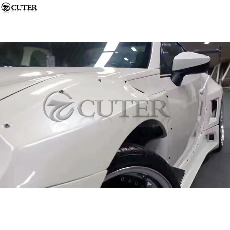 86 BRZ FRP Передний Задний бампер боковые юбки задний спикер для Toyota GT Subaru