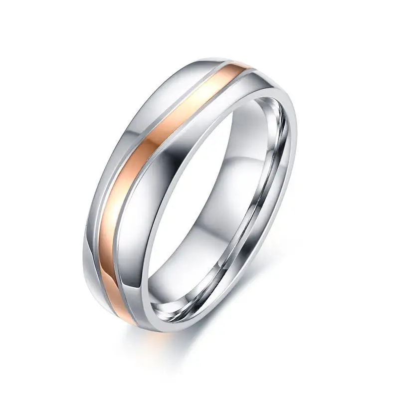 Promise Wedding Rings In Silver Rose Gold Color Cubic Zirconia Stone Women Men Ring Engrgement Lovers Fiance Customized Gifts