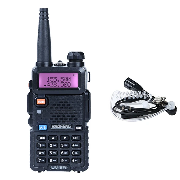 Baofeng UV-5R рация 128 Двухдиапазонная радиостанция UHF& VHF 136-174MHz& 400-520MHz pofung UV 5R охотничий портативный Радиоприемник - Цвет: 5R-TDep